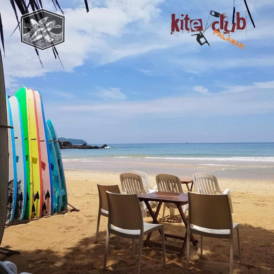 Хостел Surf And Skate Duli El Nido By Kiteclub Palawan Экстерьер фото