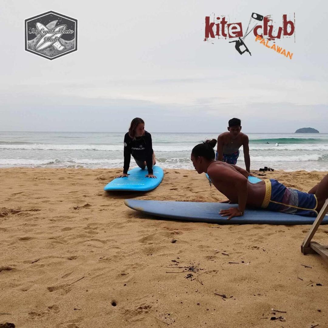 Хостел Surf And Skate Duli El Nido By Kiteclub Palawan Экстерьер фото