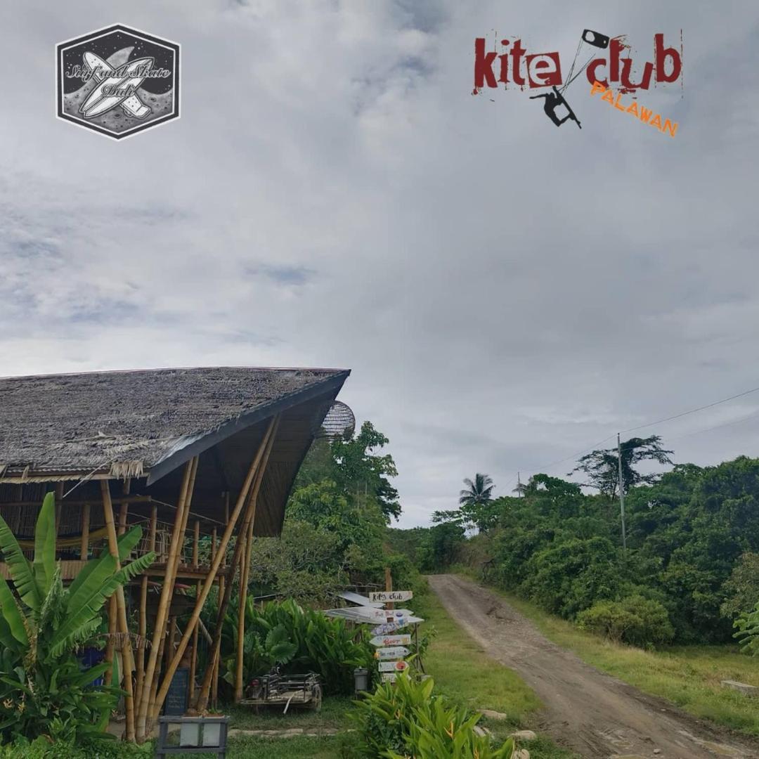 Хостел Surf And Skate Duli El Nido By Kiteclub Palawan Экстерьер фото